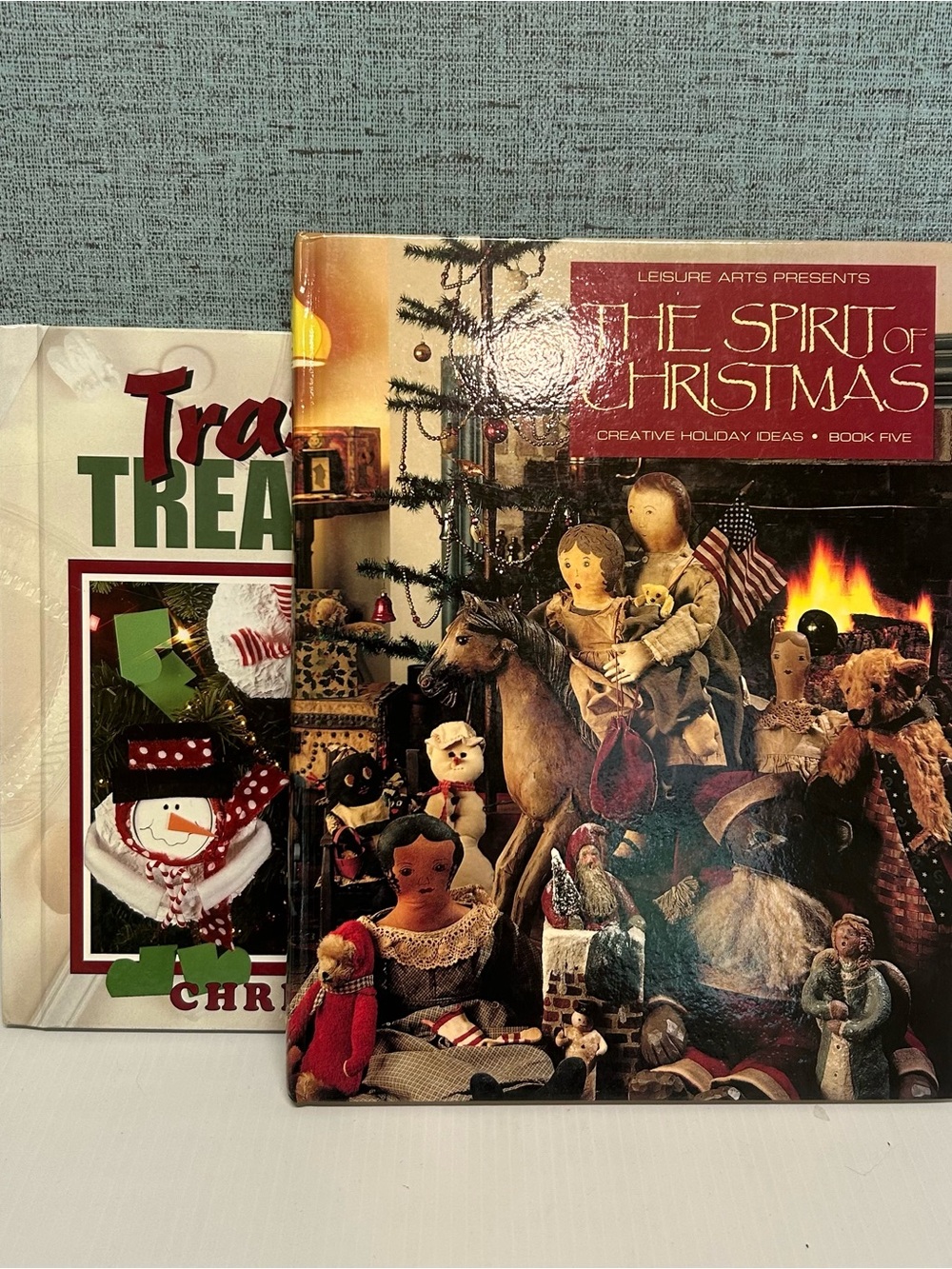 Vintage Christmas Craft Book Bundle: Spirit of Christmas V & Trash to Treasure
